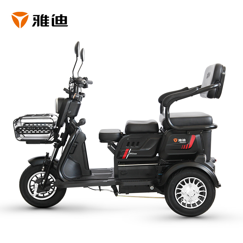 雅迪电动三轮车48V20A乐酷2020 都市便捷代步新选择